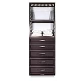 John Louis Home 16in. Deep Woodcrest Storage Tower