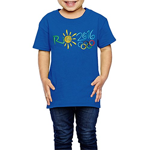 KToops The 2016 Rio De Janeiro Olympic Games Cotton T Shirts For 2-6 Years Kids