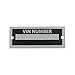 MACs Auto Parts 28-68530 Blank VIN Number Plate