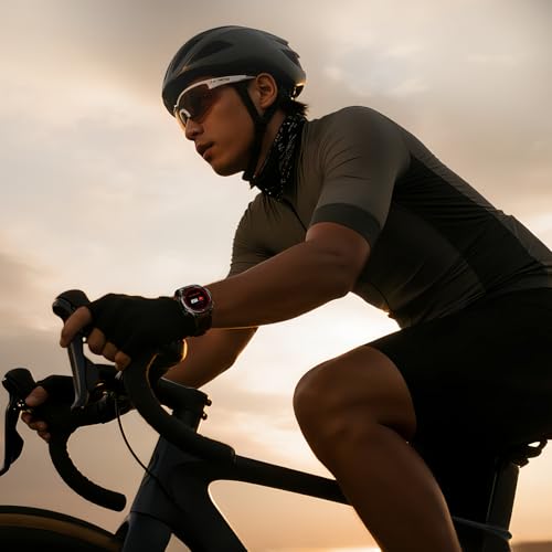 DOOGEEEco ANYWISEW1, Reloj Inteligente Militar para Hombre, GPS de Doble Banda 5ATM, Compatible con Android y iPhone, Pantalla AMOLED de 1,43", más de 170 Modos Deportivos