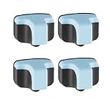 Inkjetcorner 4 Pack Light Cyan Remanufactured Ink Cartridge for HP No. 02PC C8774WN HP Photosmart 3110 3210 3210v 3210xi 3310 3310xi C5180 C6180 C6280 C7180 C7280 C8180 D7260 D7160 D7360 D7460 8250