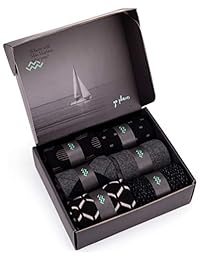 Mio Marino's - Calcetines de vestir para hombre, 6 unidades