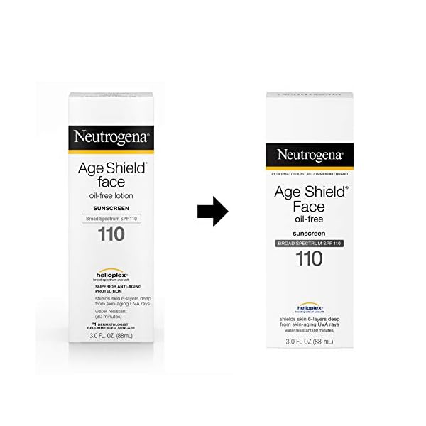 Neutrogena-Age-Shield-Face-Lotion-Sunscreen-with-Broad-Spectrum-SPF-110-Oil-Free-Non-Comedogenic-Moisturizing-Sunscreen-to-Prevent-Signs-of-Aging-3-fl-oz Neutrogena Age Shield Face Lotion Sunscreen with Broad Spectrum SPF 110, Oil-Free & Non-Comedogenic Moisturizing…