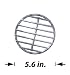 Stainless High Heat Charcoal Fire Grate Upgrade for Small / Mini Big Green Egg Grill