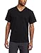 Russell Athletic Men's Big and Tall Athletic Vneck Tee, Black, 3X-Large