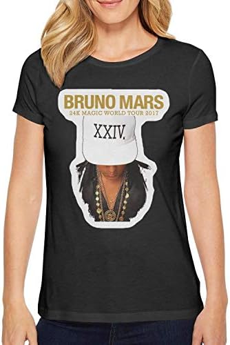 Ddjsklj Bruno-cool-Mars-24-Karat-Magic-t-shirts Women's Funny t Shirts