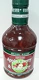 Fischer and Weiser Spiced Apple Cherry and Cranberry Sauce 40 Ounce