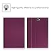 Fintie Keyboard Case for Samsung Galaxy Tab A 10.1(2016 NO S Pen Version),Slim Lightweight Stand Cover w/Magnetically Detachable Wireless Bluetooth Keyboard, Purple