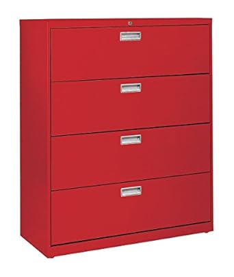 Amazon Com Sandusky Lee Lf6a424 01 600 Series 4 Drawer Lateral