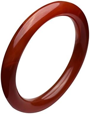 Fashion Red Agate Energy Bangle Bracelet (Medium(60mm))