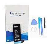 Mackertop Replacement 3.7v 1420mah Battery with Tools for iPhone 4