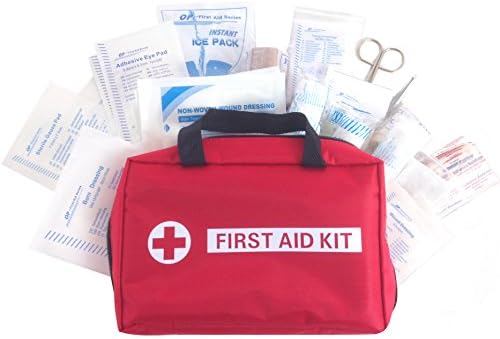 Large First Aid Kit (175 Pieces) - For Home, Workplace, Auto, Camping, Sport