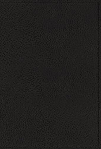 Holy Bible: New International Version, Study Bible, Black, Genuine Leather, Calfskin, Red Letter, Comfort Print