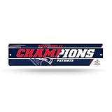 NFL New England Patriots Super Bowl LI Champs High-Res Plastic Street Sign