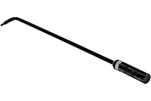 Norkmdi Motorcycle Pilot Screw Adjustment Tool, Metal Vehicle Guide Screw Carburetor Jet Screwdriver, 110° Angled Head Automotive Scooter Carb Adjusting Repair Tool, Universal Fit