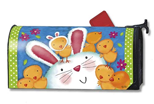 MailWraps Bunny Wanna Be Mailbox Cover #02005
