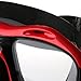 Diving Mask, IFLYING Snorkeling Mask with Panoramic Wide View for Diving Snorkeling Swimming (Red)