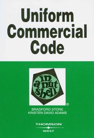 Uniform Commercial Code In A Nutshell 7th Nutshell