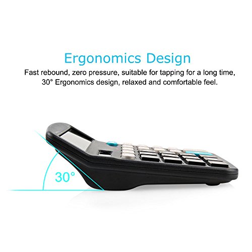 Everplus-Calculator-Electronic-Desktop-with-12-Digit-Large-Solar-Battery-Lcd-Display-Office-Black