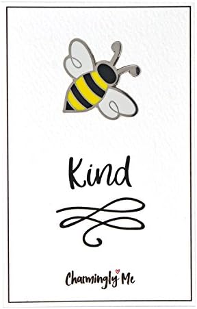 "Bee Kind" Pin - Friendship, Encouragement, Inspirational, Graduation, Friend Gift for Her