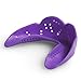 SISU Mouth Guards Junior 1.6mm Custom Fit Sports Mouthguard for Kids, NextGen, Purple Punch