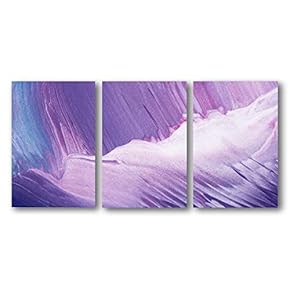 3 Panel Abstract Color Pictures Home Wall for...