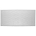 Global Specialty Products Tile for Surface Mount Glue Up Installation, 2 by 4-Feet, White