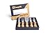 High Carbon Chrome Stainless Steel 5 Piece Cheese Knives Set with Acacia Wood Handles, Complete Serving Set to Cut, Spread and Slice All Types of Cheese Platters by FromagePRO, Gift Box Included