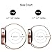 SWEES Compatible Samsung Galaxy Watch Active 40mm Band, 20mm Mesh Milanese Magnetic Adjustable Stainless Steel Metal Replacement Band for Galaxy Watch Active SM-R500 Smart Watch Women Men, Rose Gold