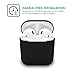 PodSkinz AirPods Case Protective Silicone Cover and Skin for Apple Airpods Charging Case (Black)thumb 3