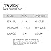 Trusox 3.0 Thin Grip Socks, Made in the USA, Non Slip Grippy Soccer Crew Socks for Men & Women with Grip Inside and Out for Football and Soccer, Black, Medium