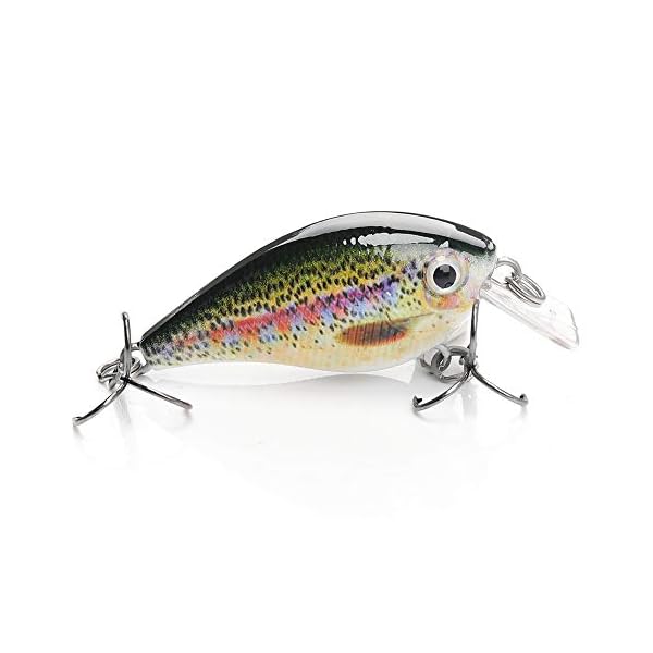 ELBFANG Crankbait Wobbler Set | 13g | 7,5cm | Barsch-Hecht-AngelkÃ¶der | KunstkÃ¶der Set – Bild 5