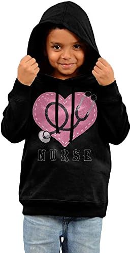 Nurse Stethoscope Gift Unisex Kids Long-sleeve Cotton Pullover Hoodies Sweatshirts