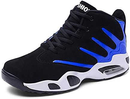 YaXuan Men's Shoes, Basket Femme 2018 Basketball Shoes for Women Men Air Cushion Sneaker Couples Sport Athletic Shoes Male Trainers (Color : C, Size : 46)