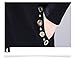 VIGVOG Women Casual Star Black Pullover Jersey Chunky Long Ribbed Tops Black X-Large