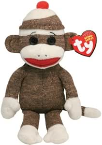 Socks the sock monkey beanie baby value Clearance