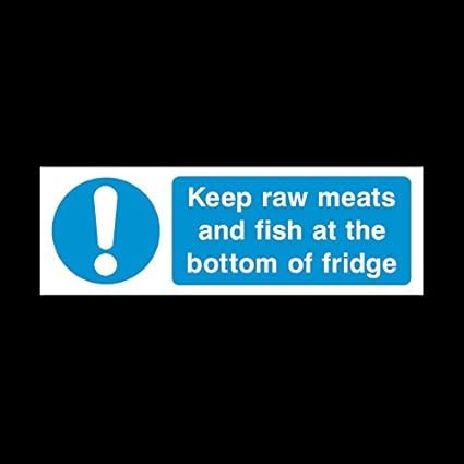 Keep Raw Carnes y Pescado en la parte inferior de la nevera ...
