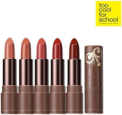 Too cool for school Hush Brown Lipstick 5 colors set / mlbb / mlbb lipstick
