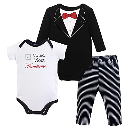 Little Treasure Unisex Baby Cotton Bodysuit and Pant Set
