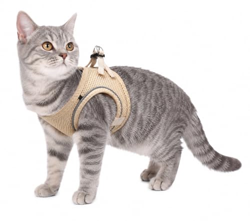 Flamingo Cat Harness Step&Go Berta Beige S 24-29cm 31-35cm