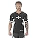 Elite Sports NEW ITEM Star Short Sleeve Compression, MMA, BJJ, No-Gi, Cross Training Rash Guard