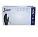 1st Choice Black Nitrile 4 Mil Thick Disposable Gloves Large Case of 1000   Exam Medical Latex Free Black Large