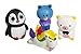 Jumbo Slow Rising Squishies – Penguin Unicorn White Bear Rainbow Bear Squishys Cream Scented Kawaii Toys For Kids And Adults 4 Pack In Stylish Gift Box – By Merryble