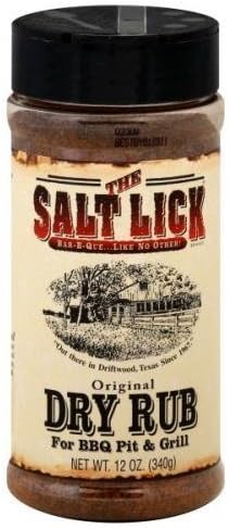 Salt Lick, Rub Dry, 12 OZ (Pack of 6)