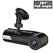 SOLIOM G1 380° Full Angle Car Dash Camera, Dual 190° Ultra Wide Angle Front and Inside Cabin Full HD Dashboard Camera