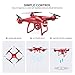 Holy Stone HS100 Drone with 1080p HD Camera FPV Live Video RC Quadcopter with GPS Return Home Function Follow Me and Altitude Hold, Drone for Beginners, Kids and Adults, Color Red