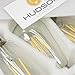 Hudson Bulb Co. Vintage Edison LED Light Bulbs, 6W, E26/E27 Base, Dimmable 60W Equivalent, 4000K Daylight White Lights, ST58 Style Set for Home, Kitchen, Indoor and Outdoor Use - 6 Pack