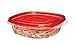 Rubbermaid TakeAlongs Food Storage Containers, 20 Count, Tint Chili,