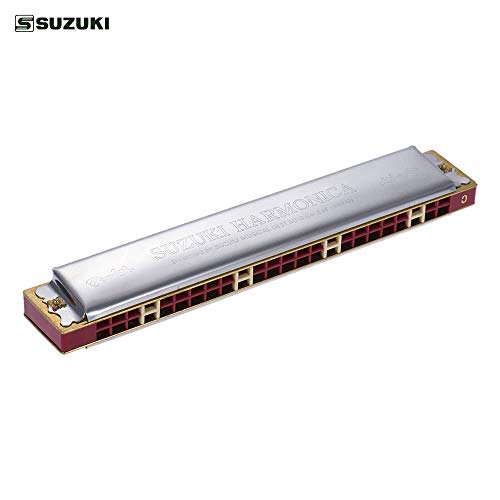 Suzuki Study-24 24 Holes Harmonica - Thumbnail 4