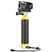 Sametop Floating Hand Grip Waterproof Handle Floaty Handler Compatible with GoPro Hero 9, 8 Black, Hero 7, 6, 5, 4, Session, 3+, 3, 2, 1, Hero (2018), Fusion, DJI Osmo Action Cameras